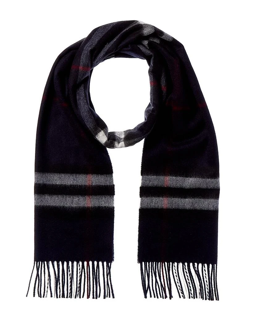 Burberry Check Cashmere Scarf 2