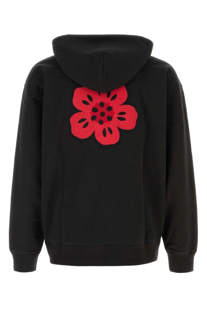 Kenzo Kenzo Logo Embroidered Hooded Sweatshirt 2