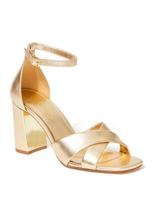 Lilly Pulitzer Pulitzer Kendall Block Heel Sandals 1