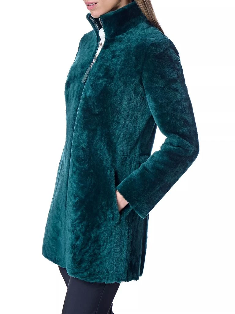 Maximilian Maximilian Reversible Shearling Lamb Jacket 4