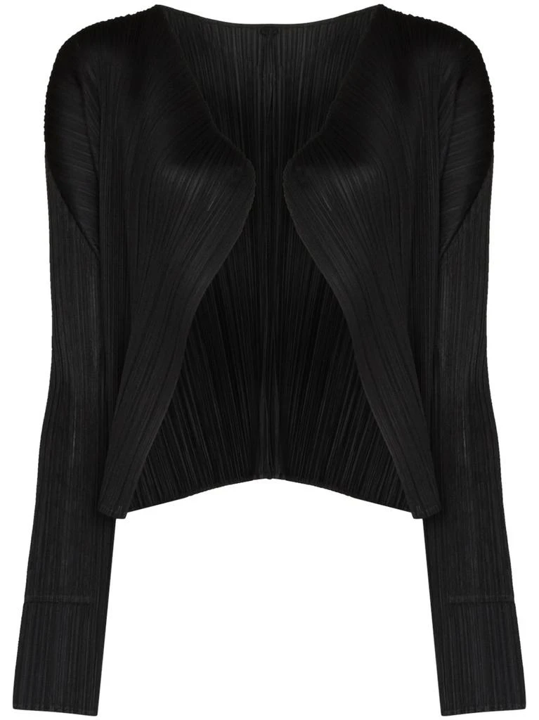 Issey Miyake Pleats Please Issey Miyake Pleated Cardigan 1