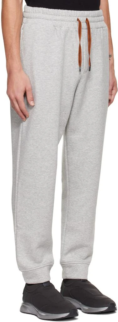 ZEGNA Gray Essential Lounge Pants 2