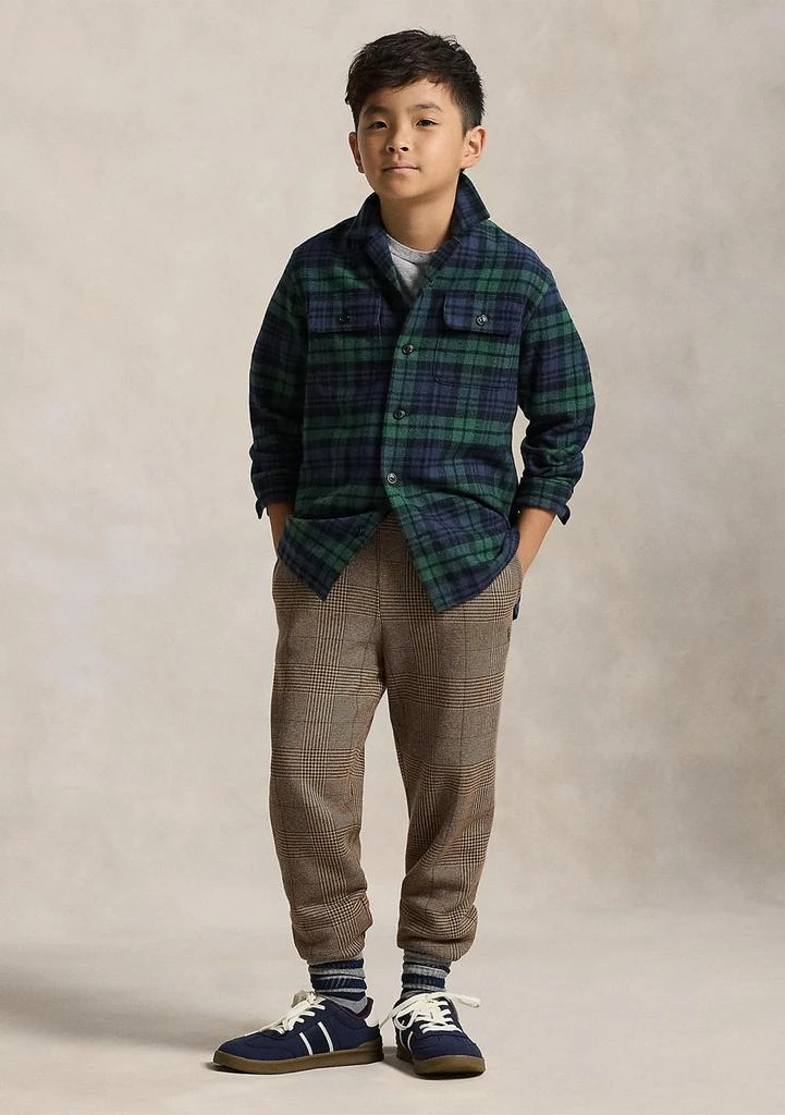 Ralph Lauren Boys 8-20 Plaid Cotton Flannel Camp Shirt 3