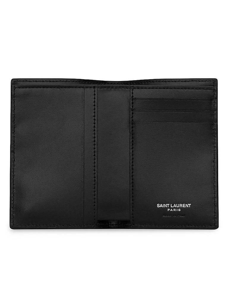 Yves Saint Laurent Tiny Cassandre Credit Card Wallet 4