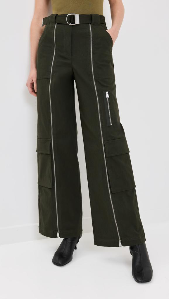 SIMKHAI Fabiana Belted Pants