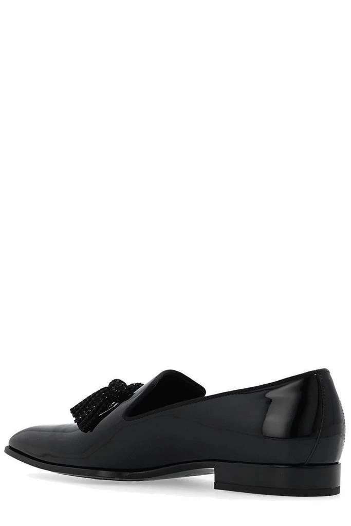 Jimmy Choo Jimmy Choo Tassel-Trim Square Toe Loafers 3