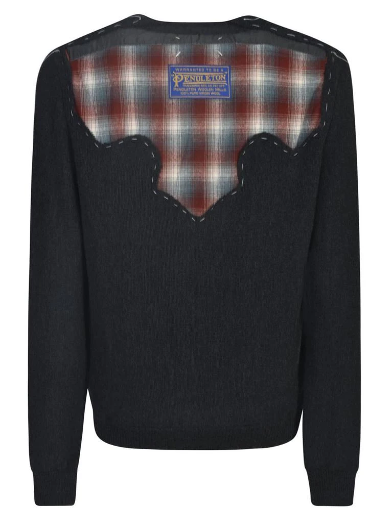 MAISON MARGIELA Maison Margiela Pendleton Button-Up Cardigan 2