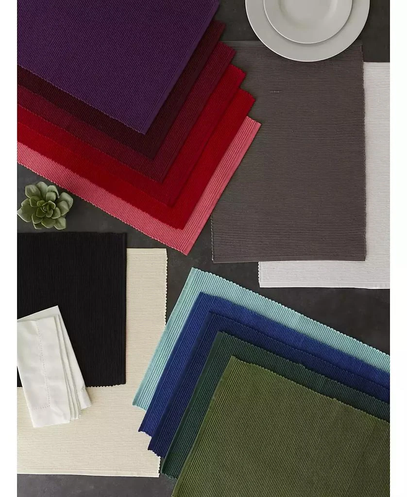 Design Imports Ribbed Placemat, Set of 6 3