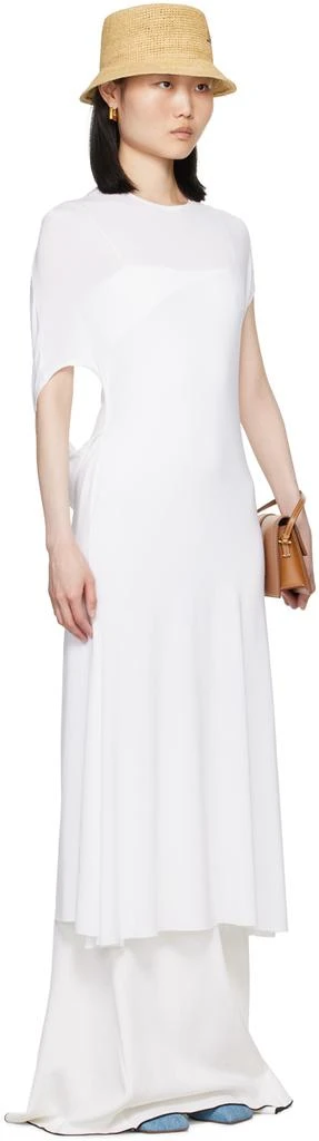 Jacquemus White La Casa 'La robe Salerno' Midi Dress 2