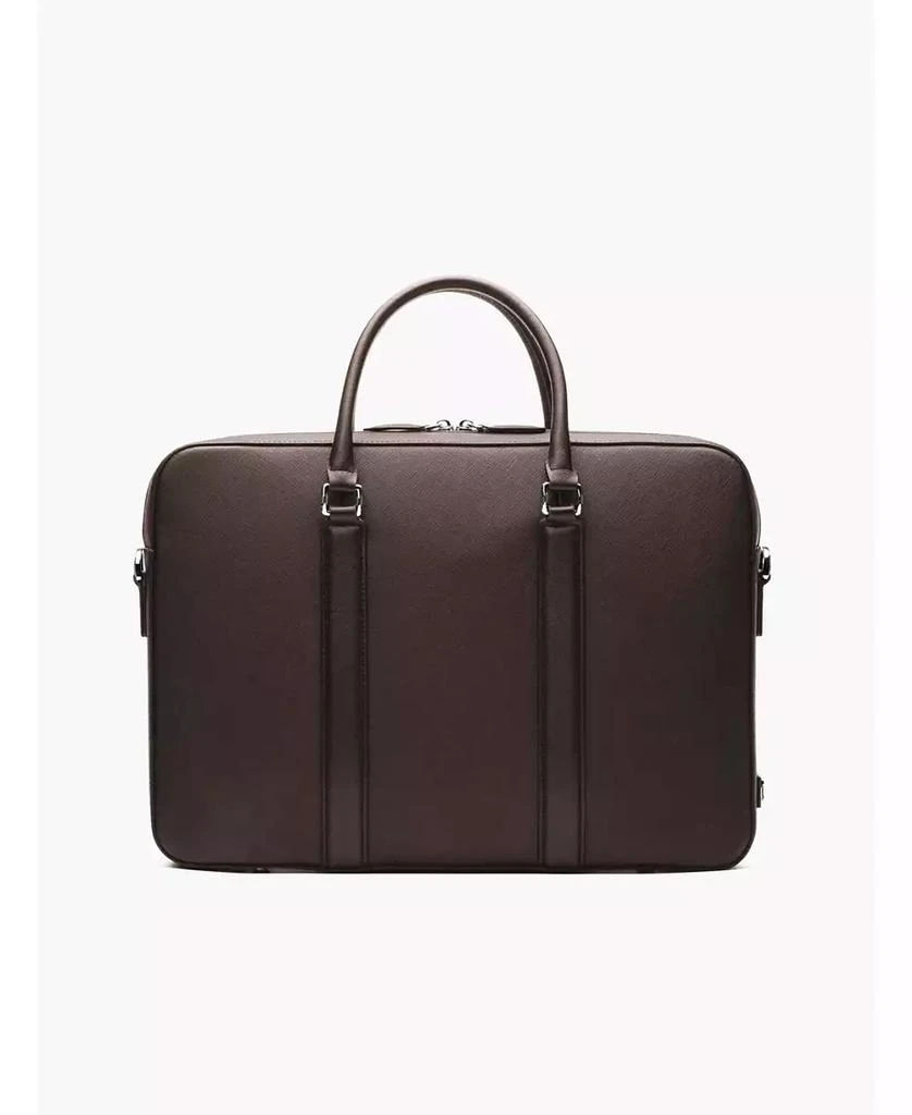 MAVERICK 
CO. Men
s Manhattan Leather Briefcase 4