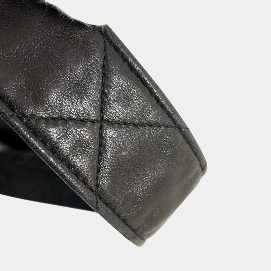 Chanel Chanel Black CC Mark bag shawl Shoulder Bag 10
