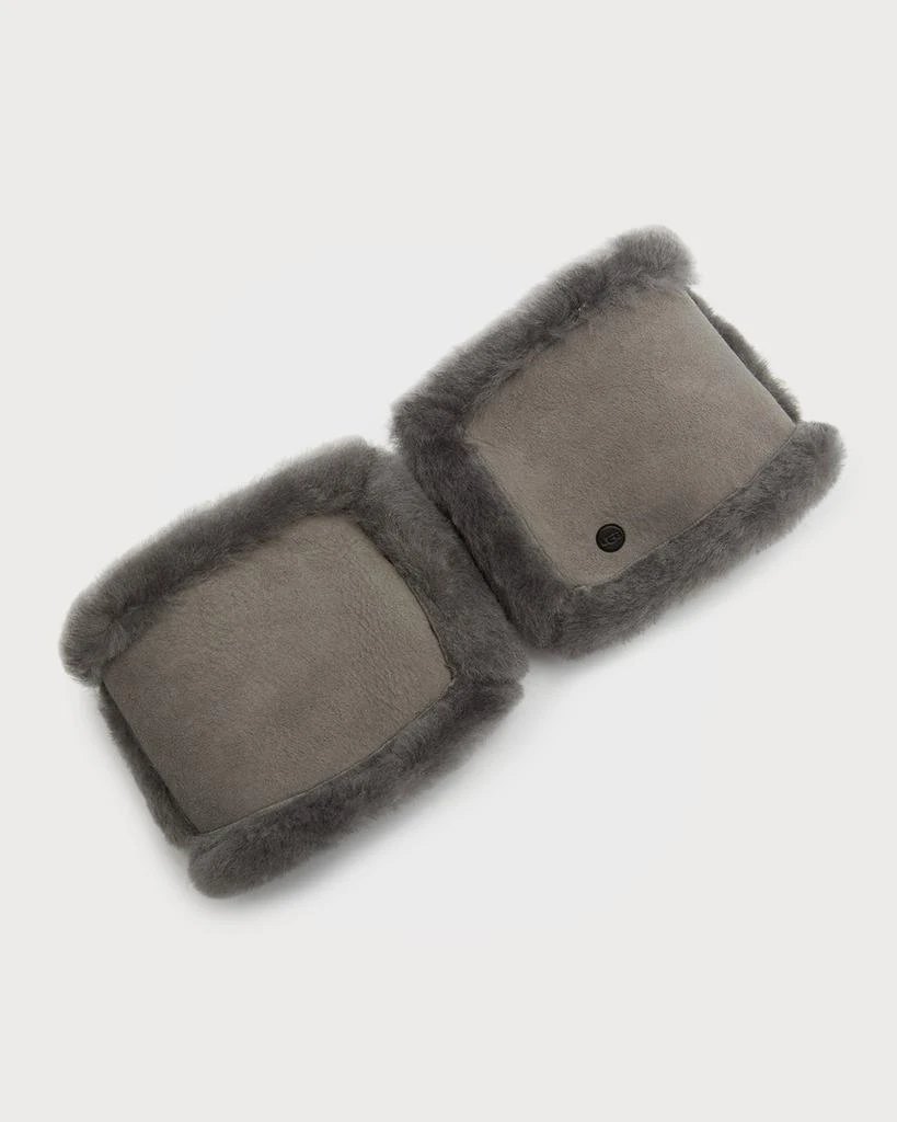 UGG Suede & Sheep Shearling Headband 2