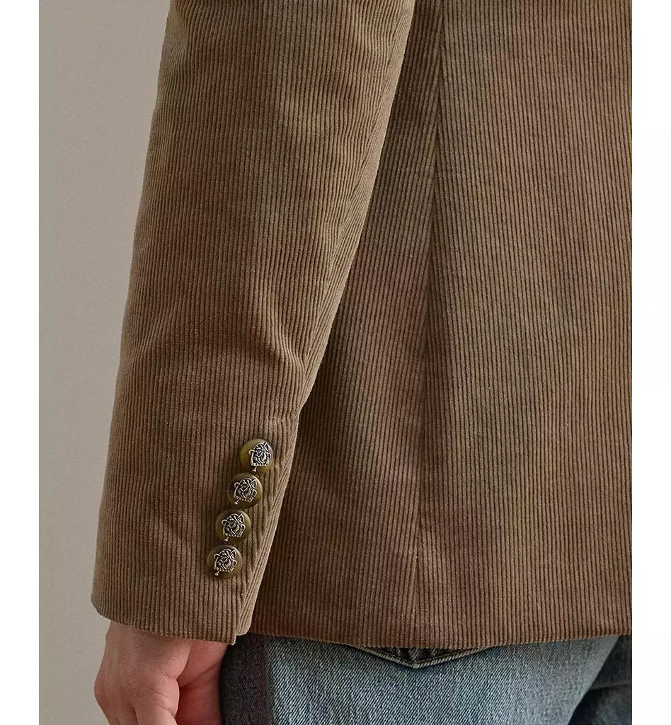 Ralph Lauren Women's Bullion Corduroy Long Sleeve Blazer 3