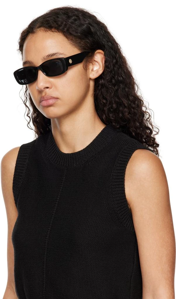 Le Specs Black 'Unreal!' Sunglasses 4