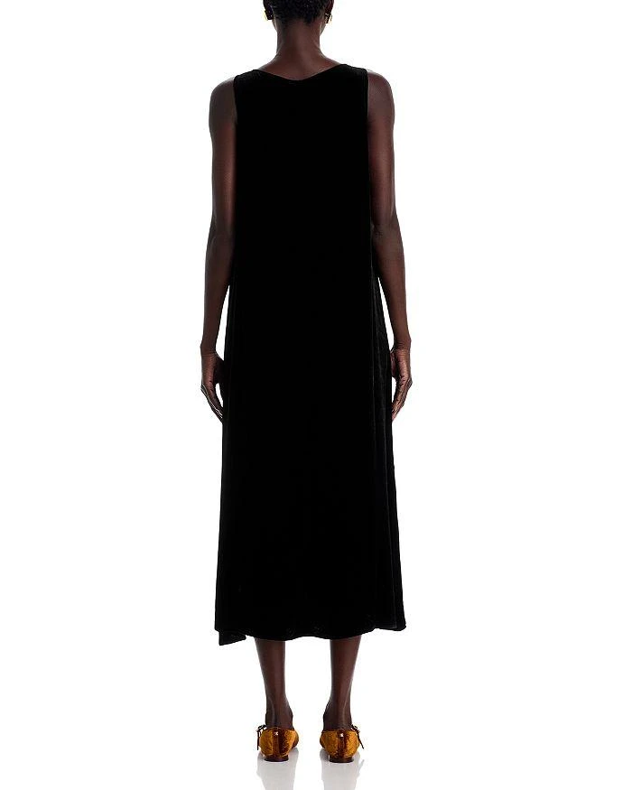 Eileen Fisher V Neck Midi Dress 4