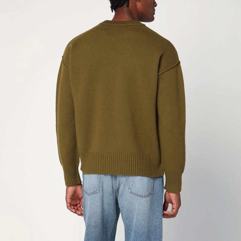 AMI Dark grey Ami De Coeur sweater 3