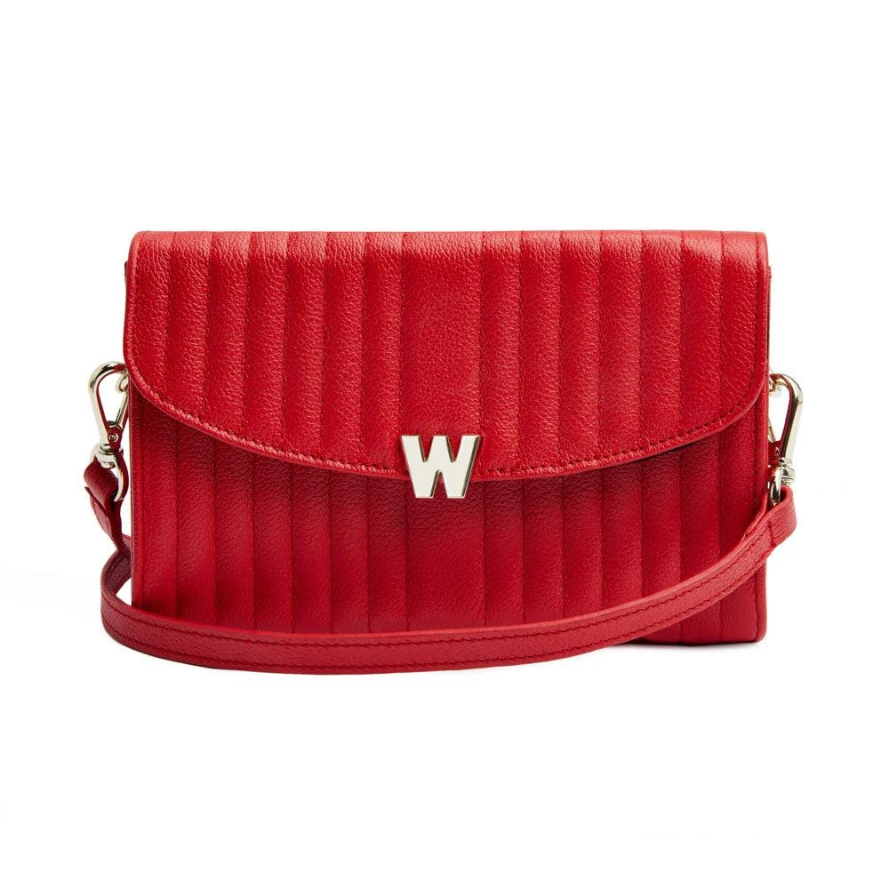 Wolf Mimi Crossbody Bag with  Wristlet & Lanyard 1