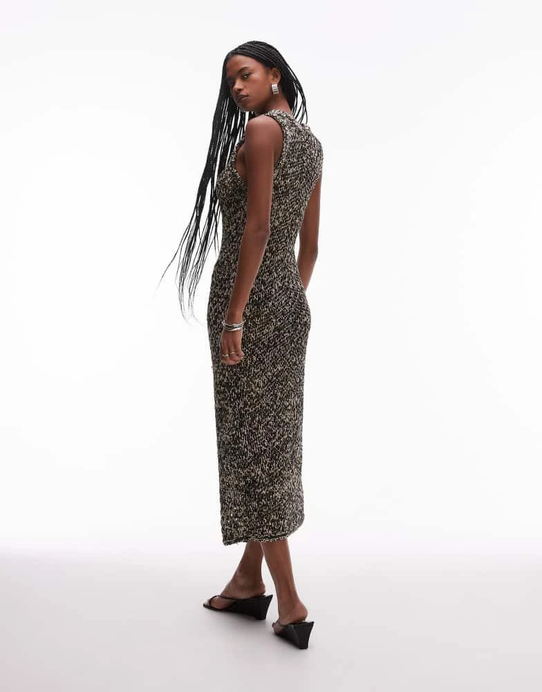 Shop & Other Stories crochet knitted maxi dress in beige and black twist on  Sale at BeyondStyle  Get 70% Off & Other Stories crochet knitted maxi dress  in beige and black