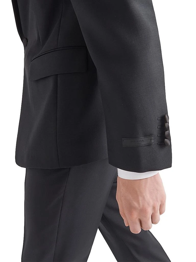 Prada Single-Breasted Wool and Mohair Tuxedo 3