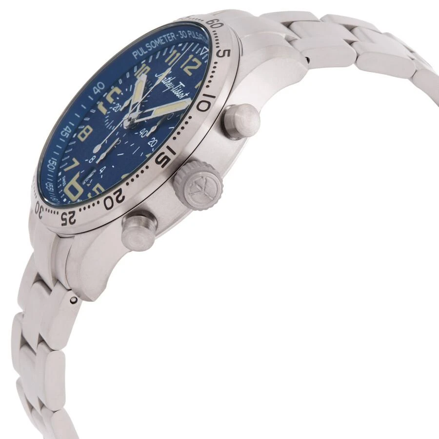 Mathey-Tissot Type 21 Titanium Chronograph Quartz Blue Dial Men
s Watch H1821CHT2 2