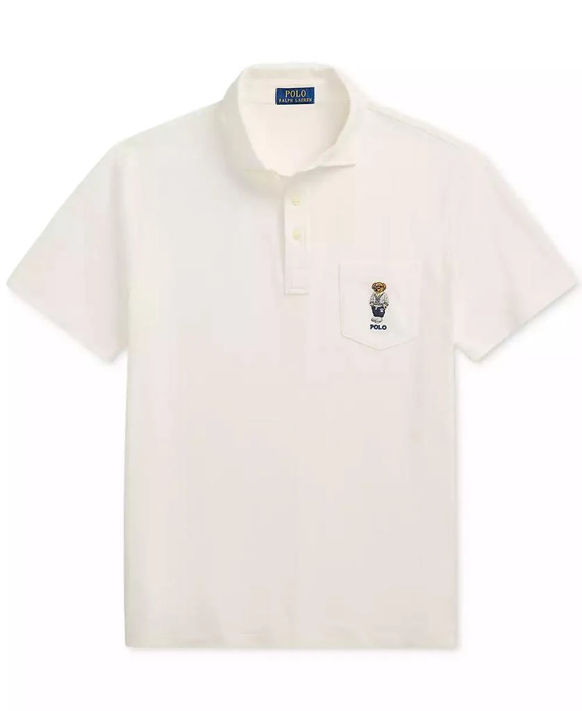Ralph Lauren Men's Custom Slim Polo Bear Mesh Polo Shirt 5