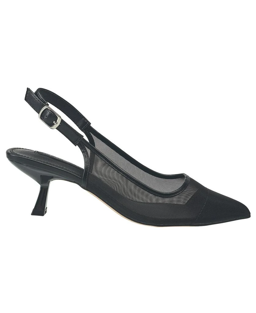 French Connection Women's Mesh Flare Heel 2