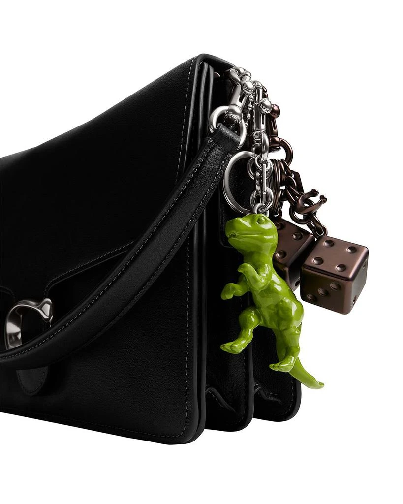 Coach Metal Dice Bag Charm 3