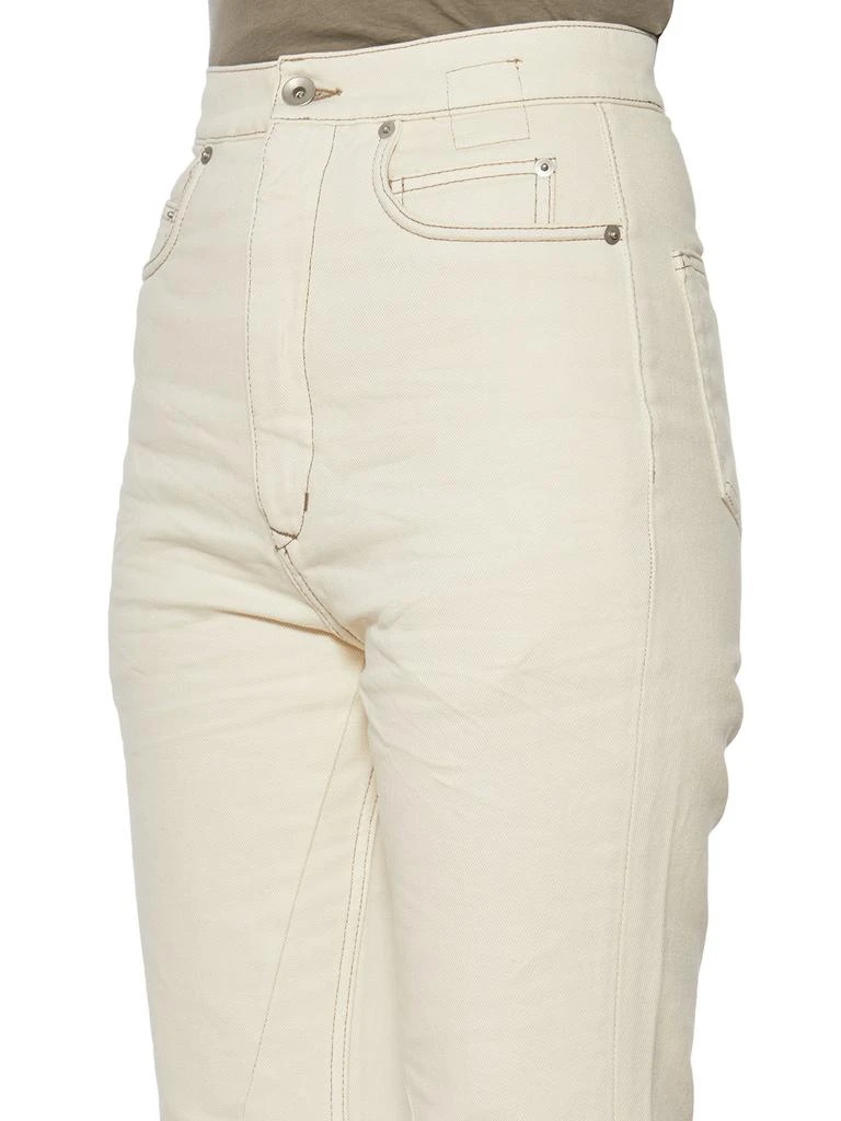 Rick Owens Rick Owens DRKSHDW Button Detailed Flared Jeans 5