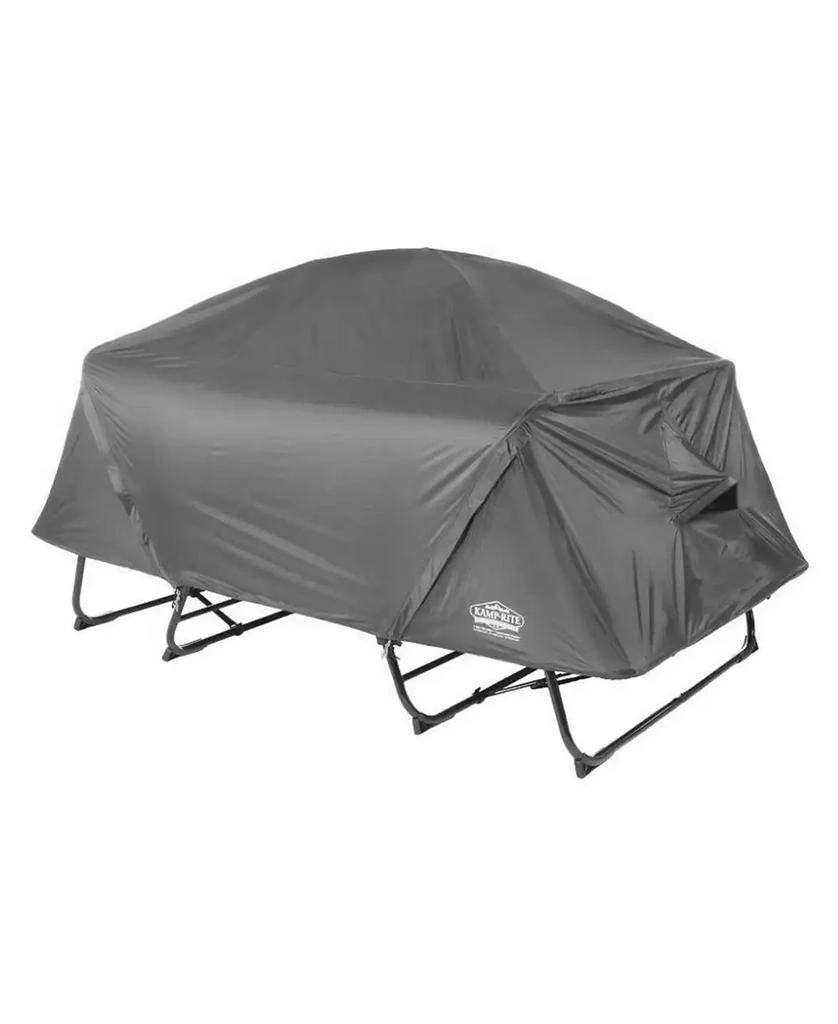 Kamp-Rite Oversize Portable Cot, Chair, and Tent, Easy Setup, Gray (2 Pk) 4