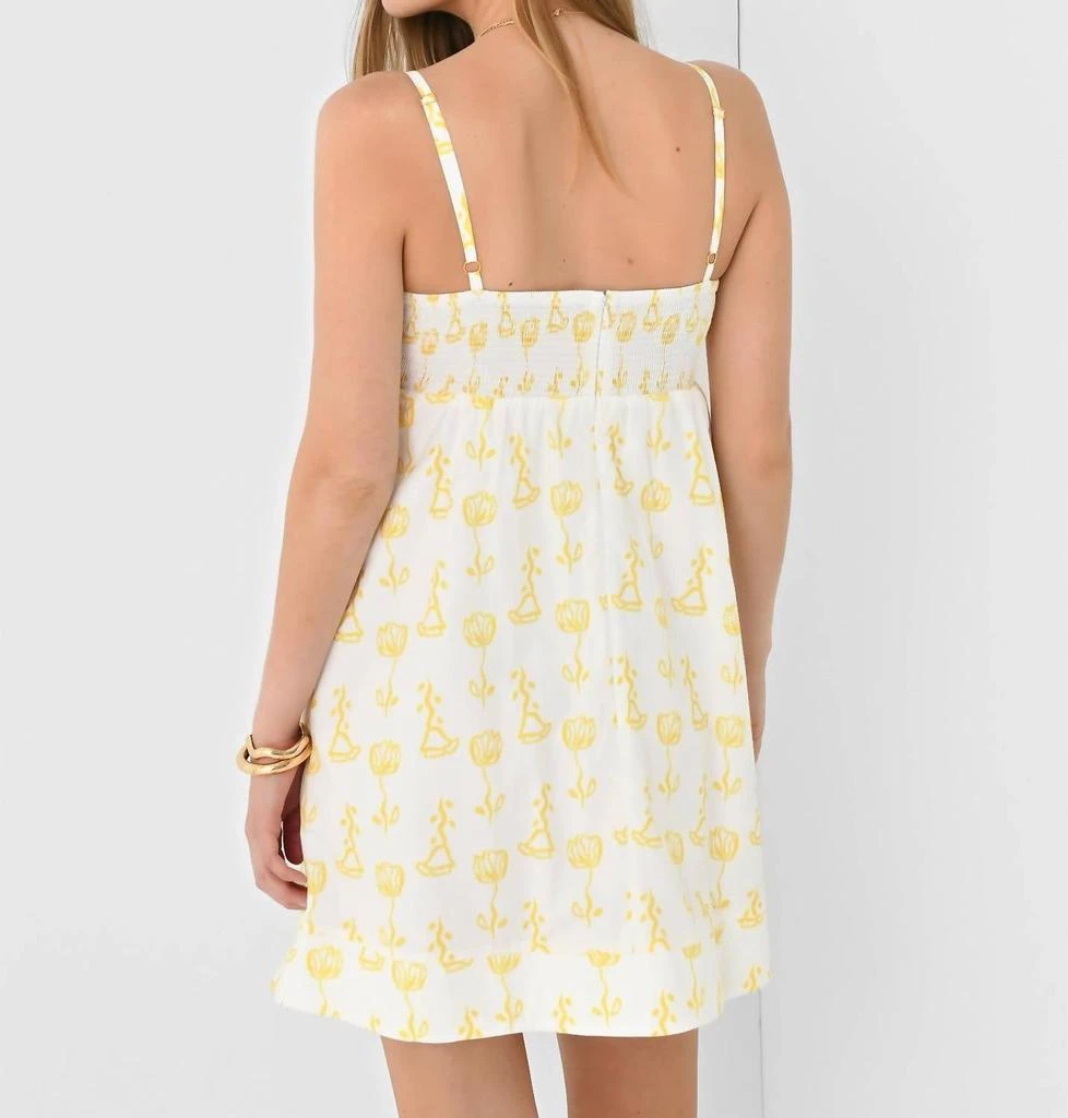 De Loreta Cruz Dress In Trigo Amarillo 3