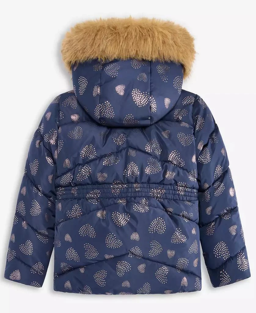 S Rothschild 
CO Toddler and Little Girls Foil Quilt Puffer coat 2