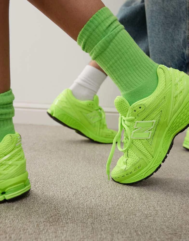 New Balance New Balance 1906 trainers in neon green - exclusive to ASOS 3