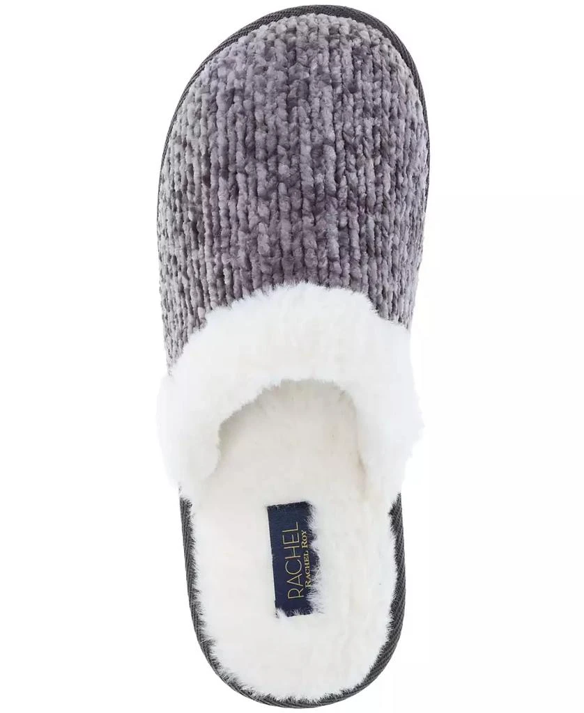 RACHEL Rachel Roy Women's Chenille Lip Sole Scuff Slipper 4
