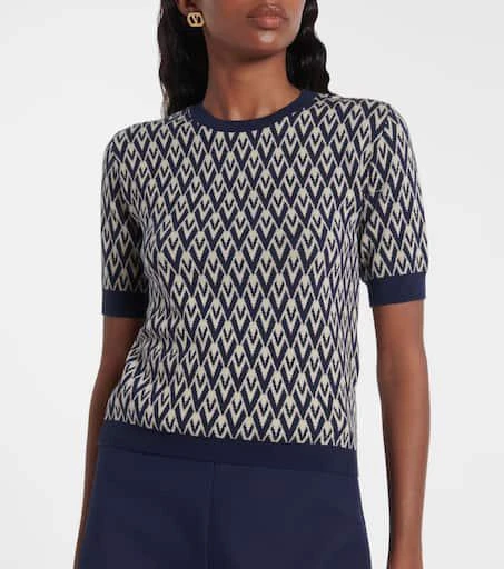 Valentino Toute La V virgin wool sweater 5