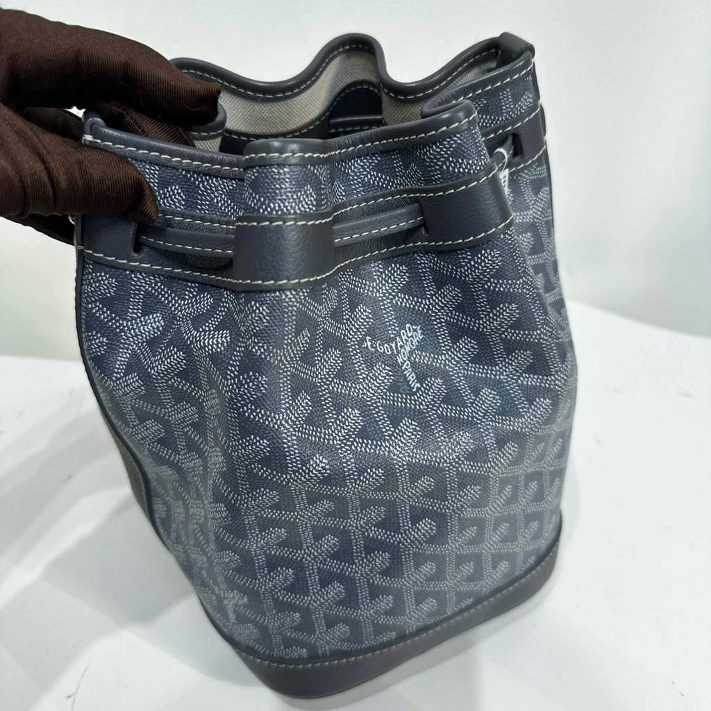 Goyard Goyard Grey Goyardine Petit Flot PM Bucket Bag 3