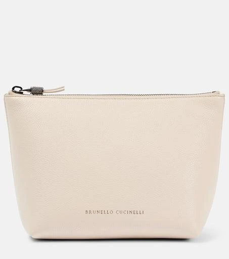 Brunello Cucinelli Small leather clutch 1