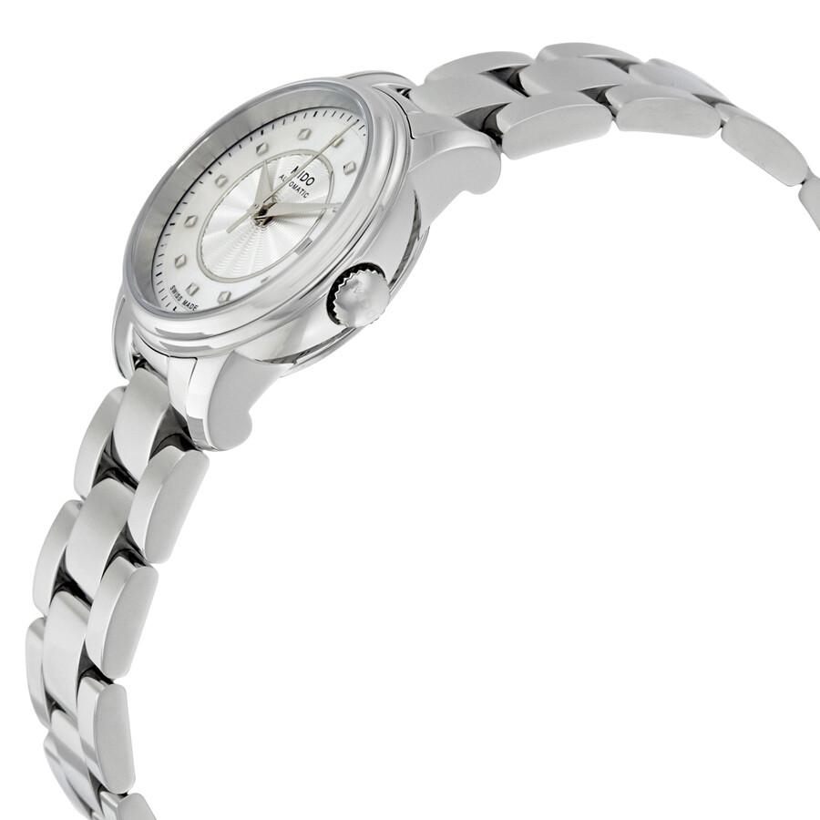 MIDO Mido Baroncelli III Automatic Mother of Pearl Dial Ladies Watch M010.007.11.111.00