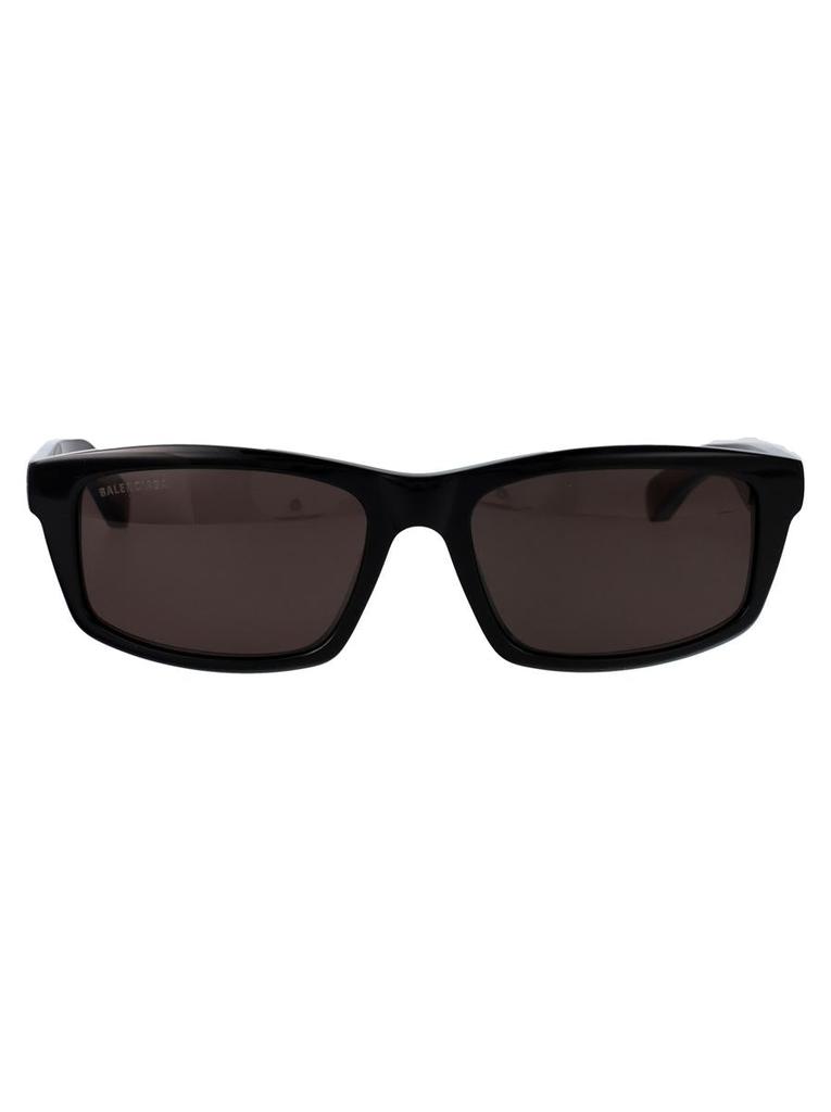 Grey Rectangular Unisex Sunglasses BB0365S 001 57 – On Sale
