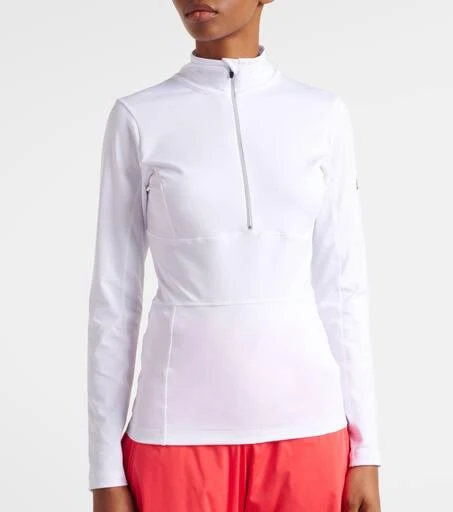 Jet Set Ginger half-zip ski top 7