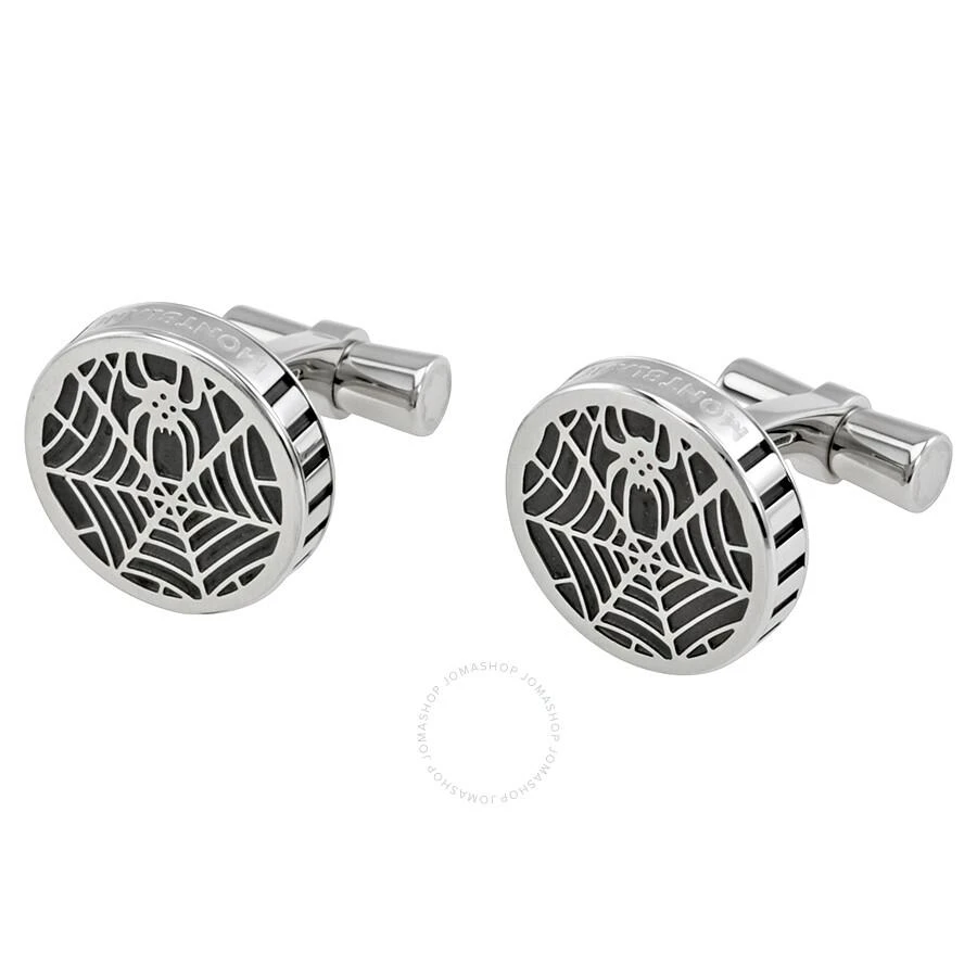 MontBlanc Spider Stainless Steel Cufflinks 114708
