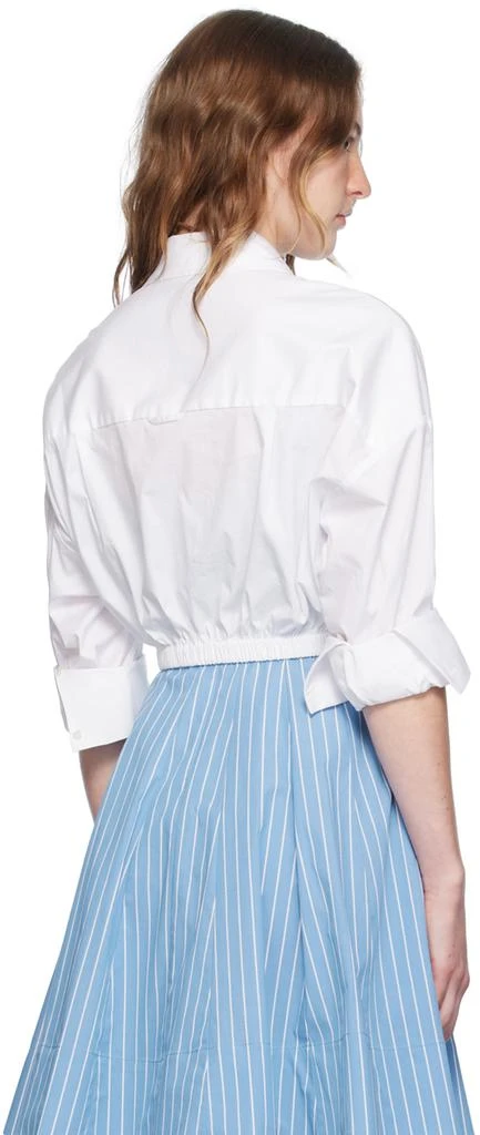 Staud White Lisa Shirt 3