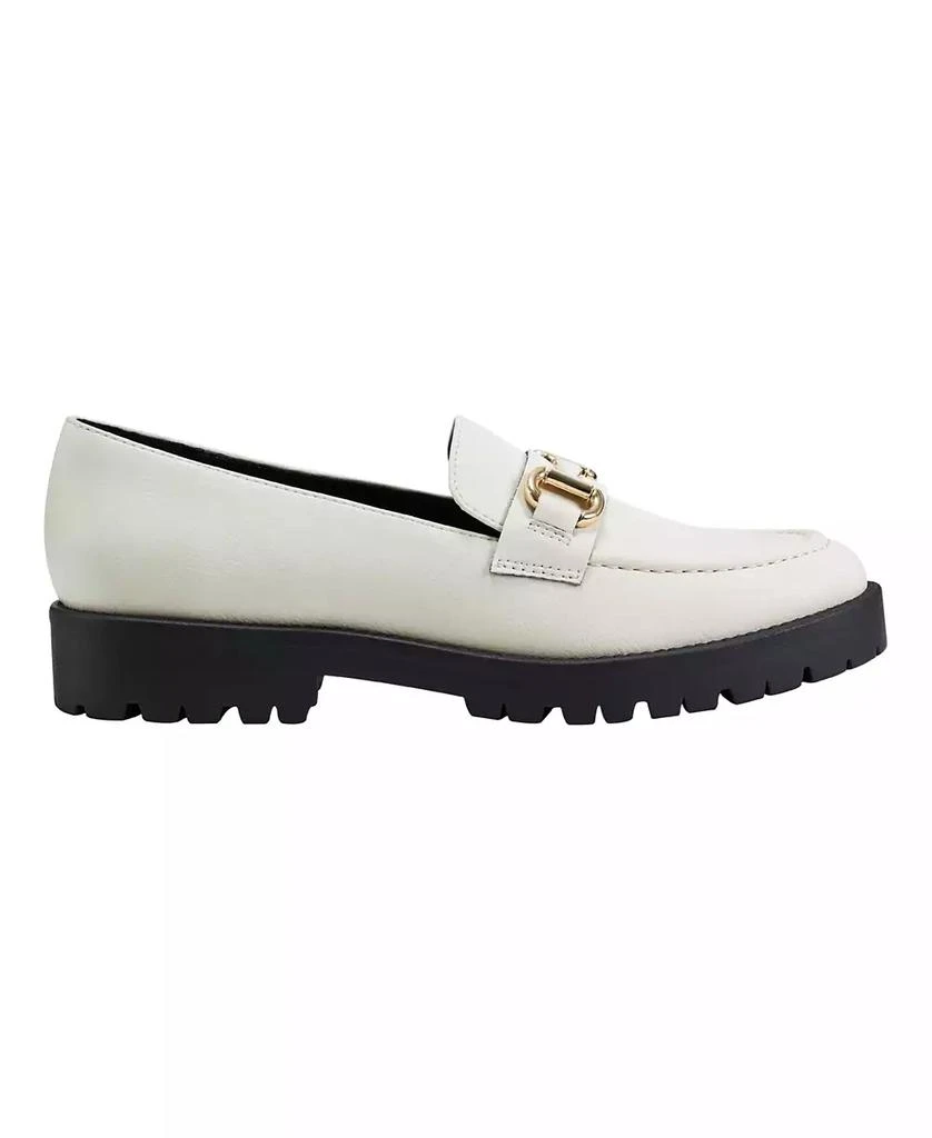 Bandolino Women's Franny Lug Sole Hardware Loafers 2
