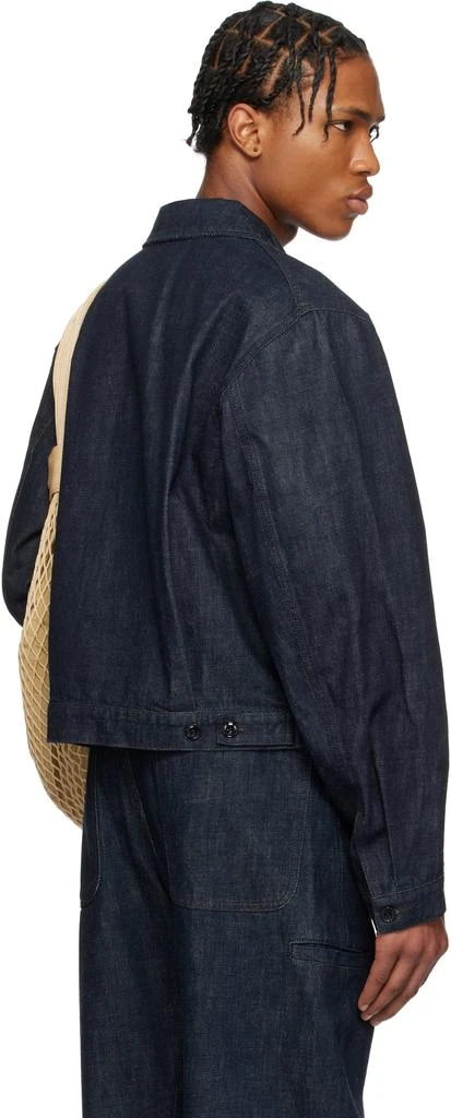 Lemaire Blue Trucker Denim Jacket 3