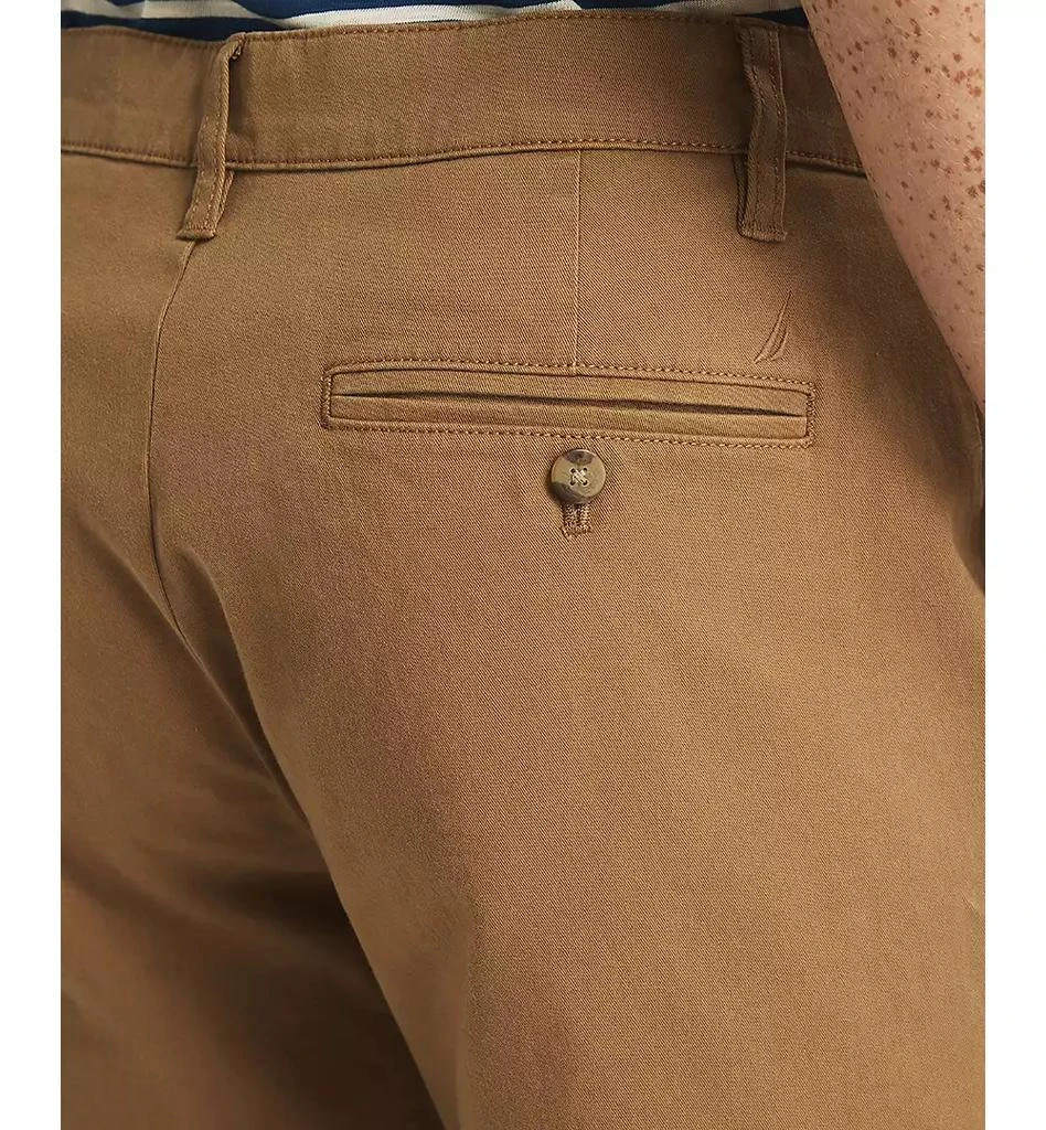 Nautica Men's Solid-Color Stretch-Twill 8.5" Deck Shorts 3