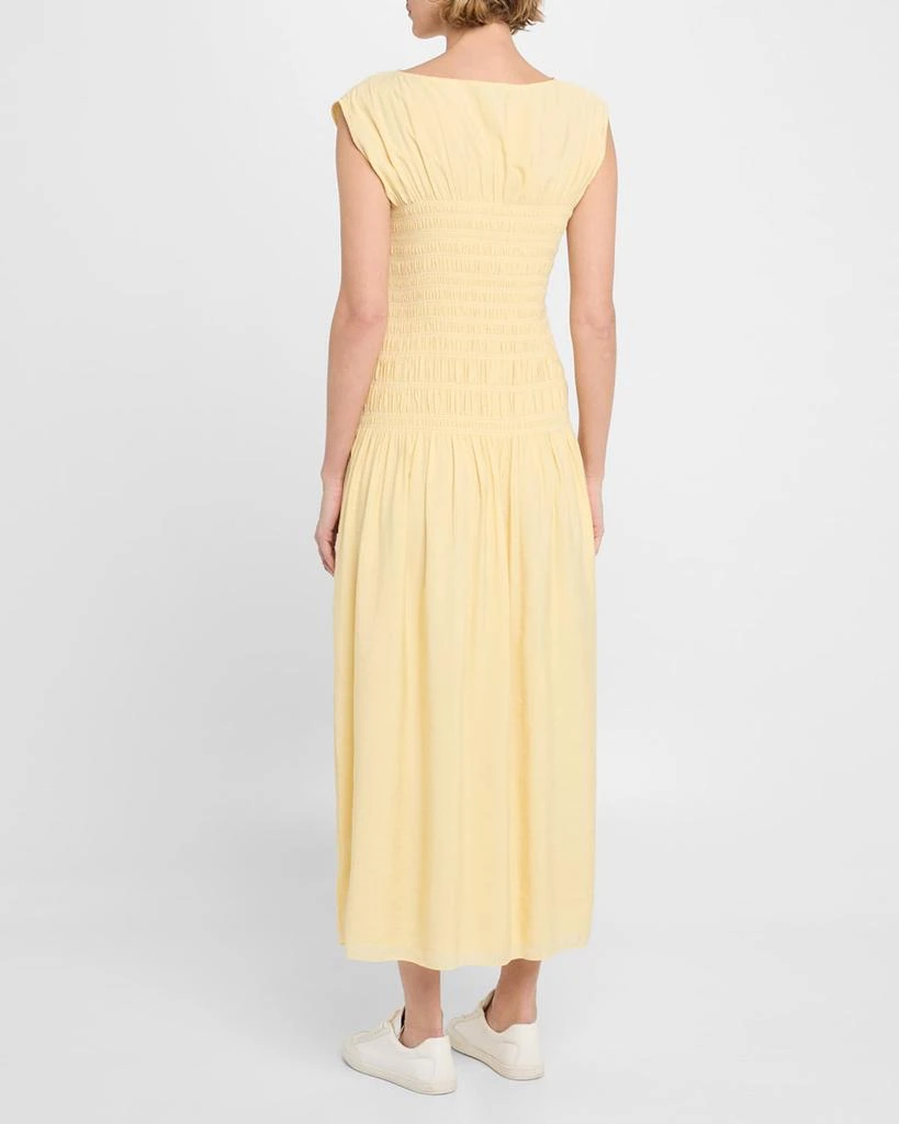 Rag & Bone Skye Smocked Drop-Waist Dress 3