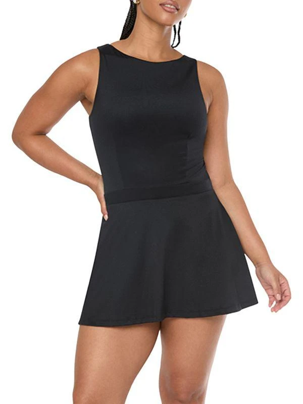 WeWoreWhat Boatneck Mini Tennis Dres 1