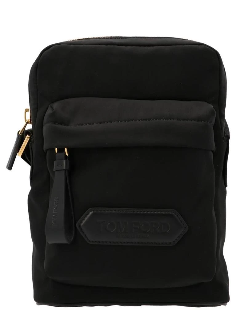 Tom Ford Tom Ford Logo Nylon Crossbody Bag 5