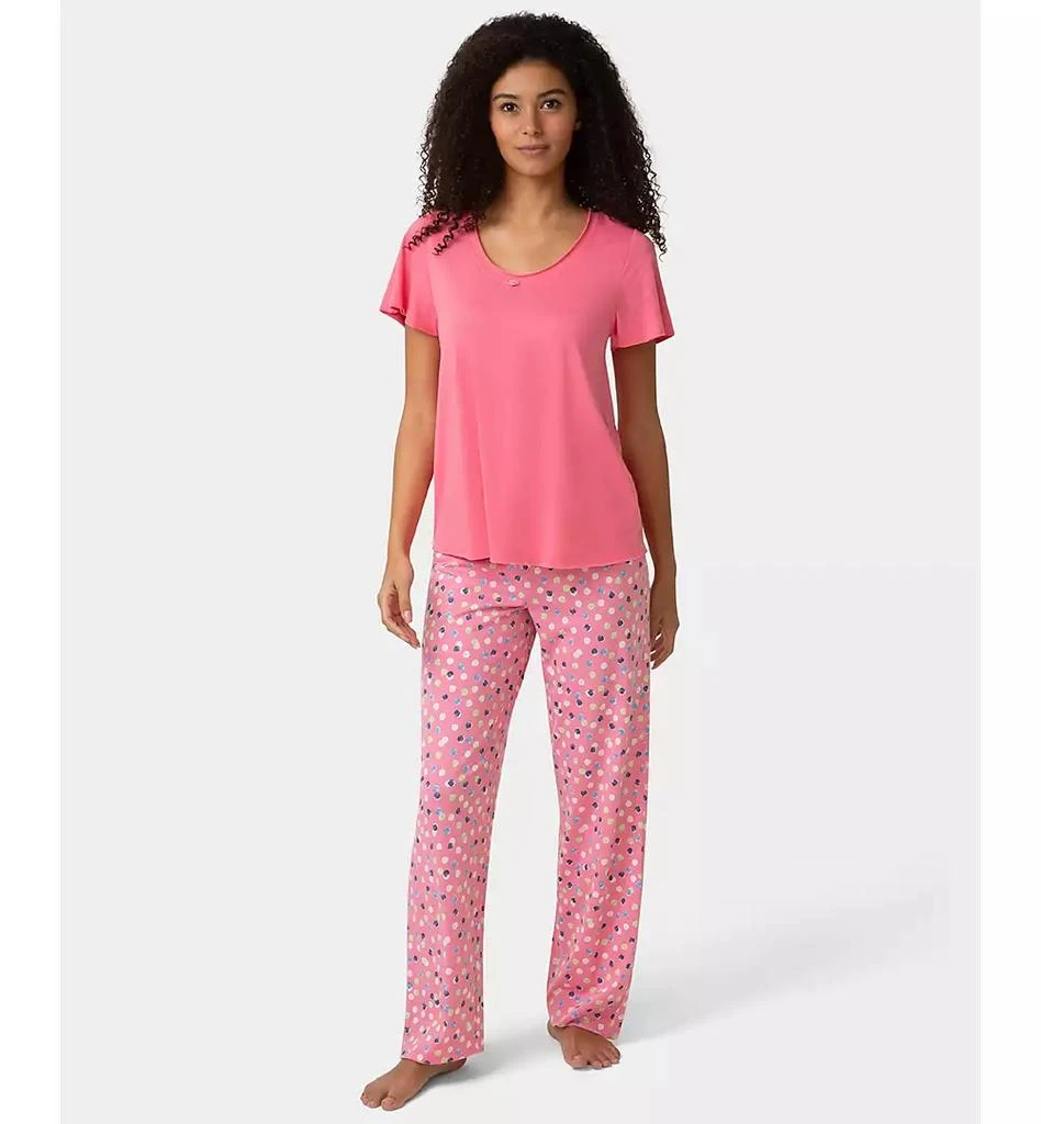 Hue Women
s Short-Sleeve Rosette Sleep T-Shirt 2