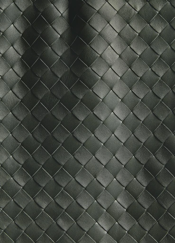 Bottega Veneta Intrecciato leather skirt 4