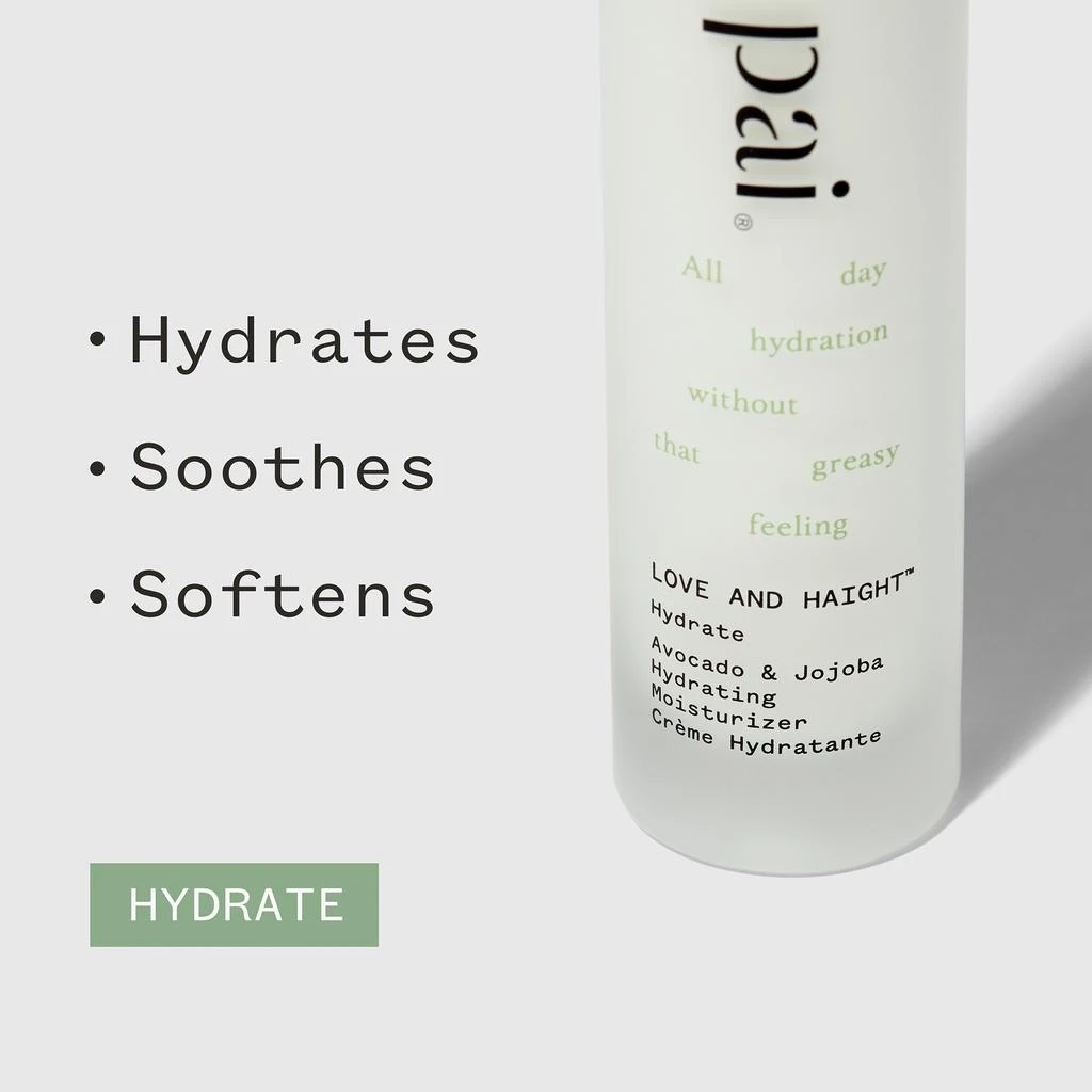 Pai Pai Skincare Love and Haight Avocado and Jojoba Hydrating Moisturiser 50ml 6